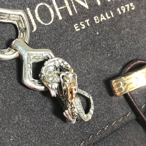 JOHN HARDY Legend Naga Diamond Link Bracelet - Picture 7 of 8